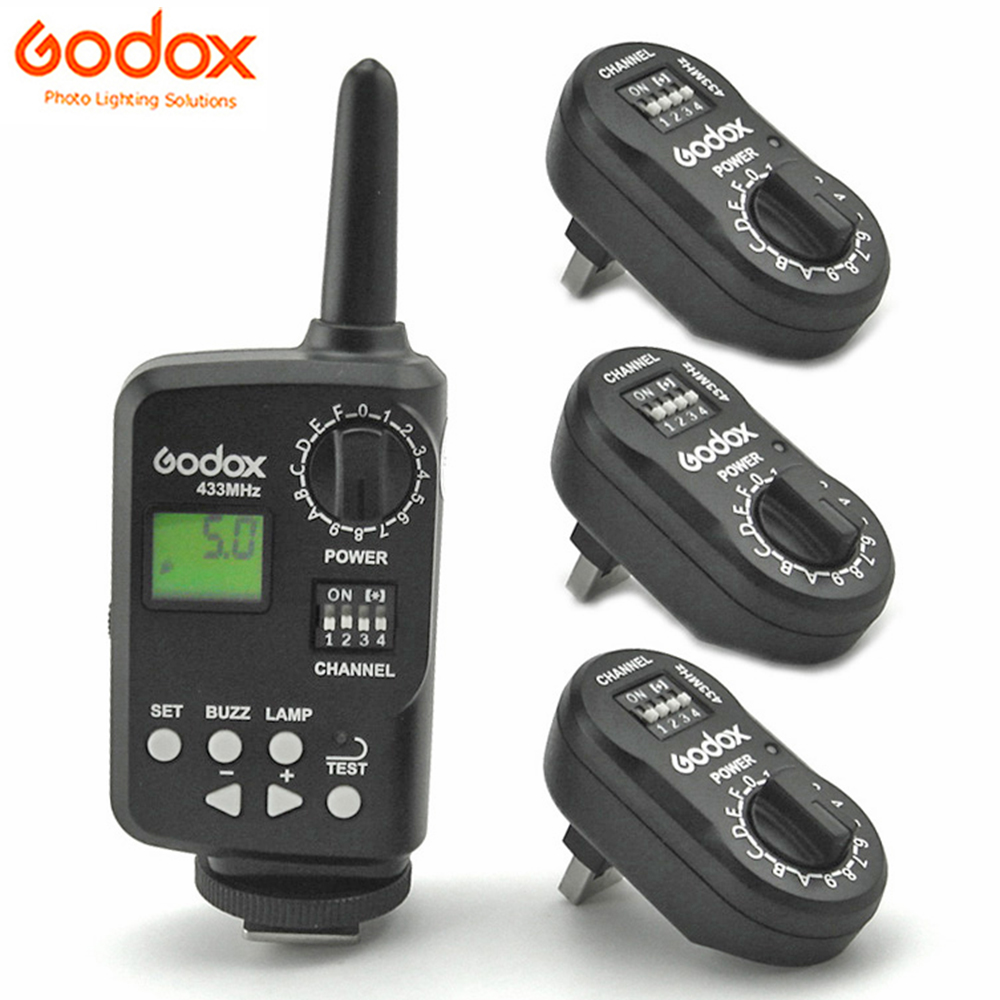Trigger Receiver Set - GODOX FT-16ชุดเครื่องส่งสัญญาณ + ชุดรับสัญญาณสตูดิโอไร้สายทริกเกอร์แฟลชสำหรับ AD180 AD360
