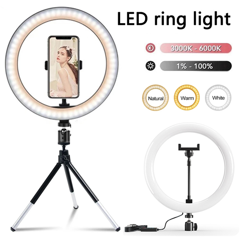 Torjim Rgb Photography Video Lighting - ไฟวงแหวน LED ขนาด 12 นิ้ว สำหรับถ่ายภาพ