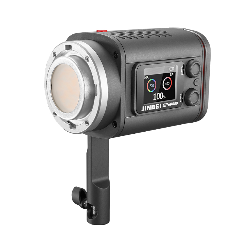 Good Lighting In Photography - ไฟวิดีโอ LED พกพา JINBEI EF-60RGB ขนาดกะทัดรัดพิเศษ