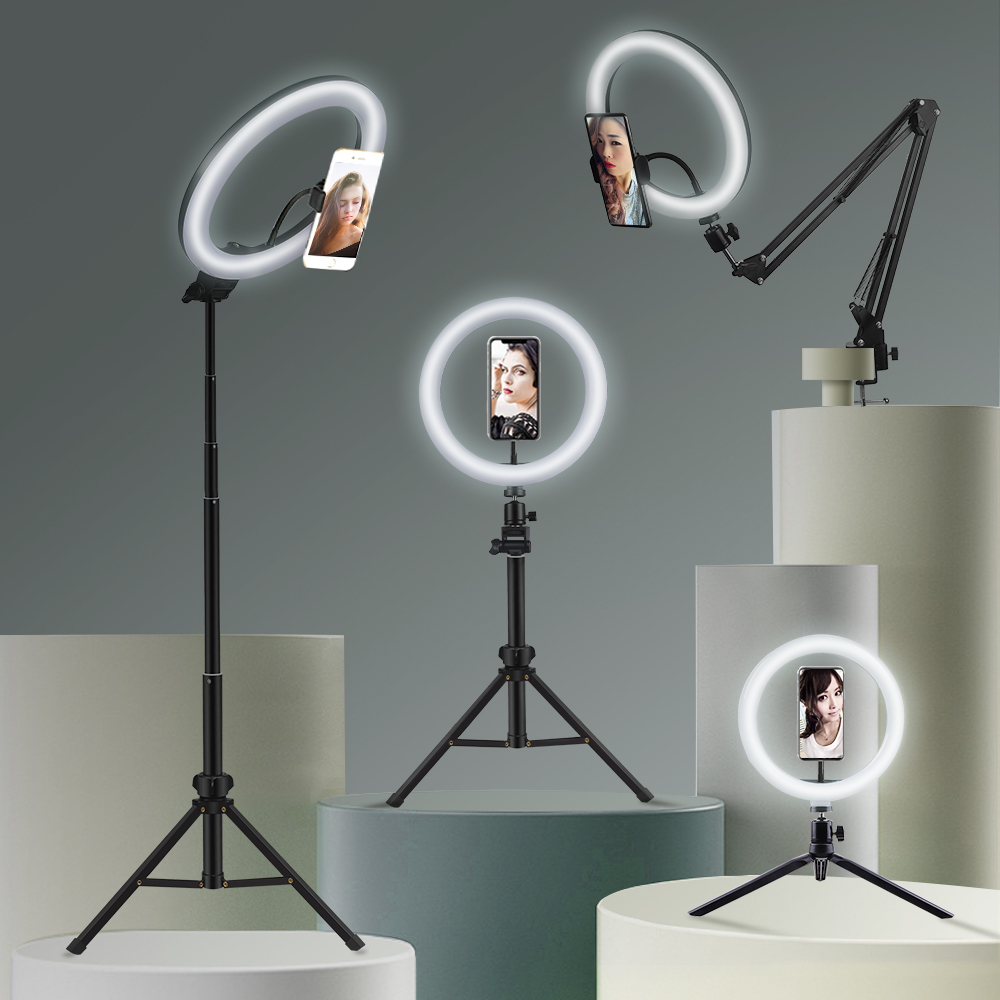 Photography Lighting System - Youtube เกมส์ยิง Vlog Selfie Circular Photo