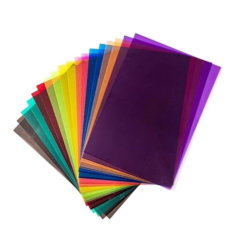 Photography Using Lighting - แผ่นพีวีซี ABDJ-A4 มี 9 สี แพ็ค