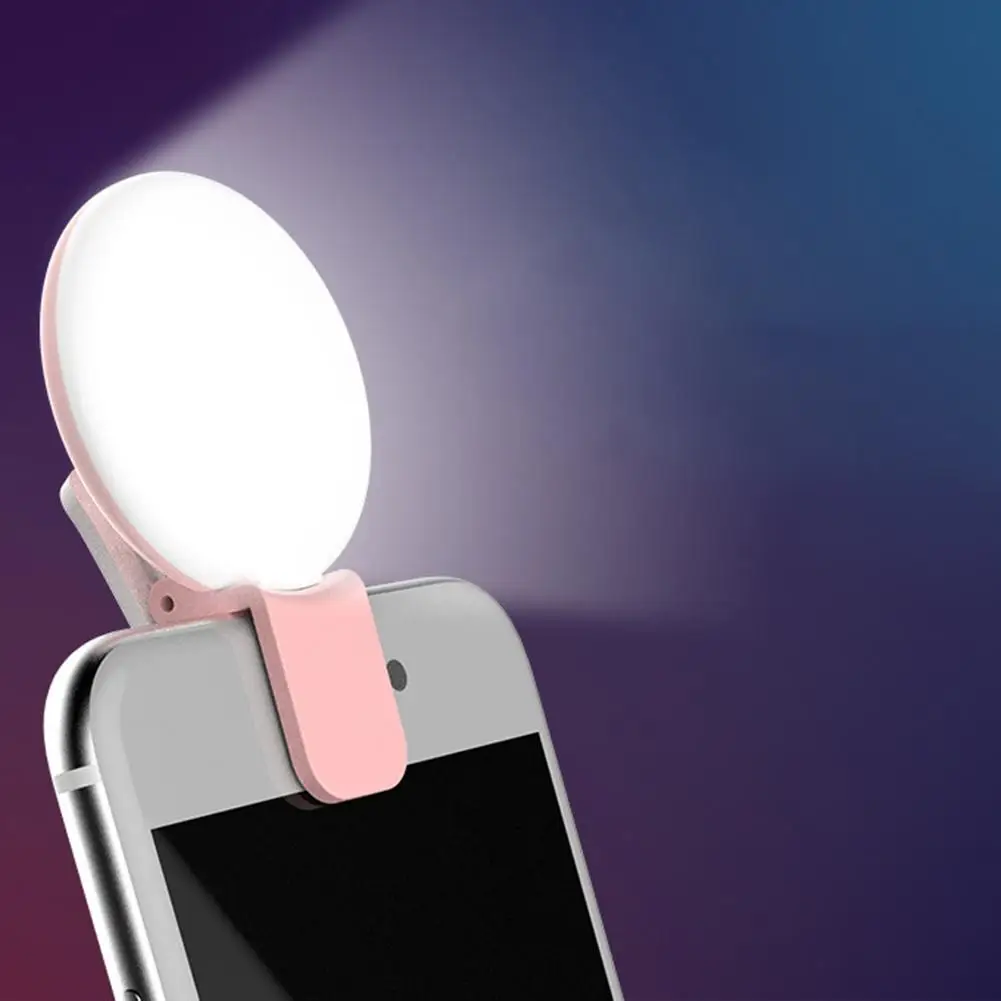 Photography Lighting Set Up - โทรศัพท์มือถือ LED Selfie แหวนแสงแบบพกพา Mini ทนทานสามหยุด