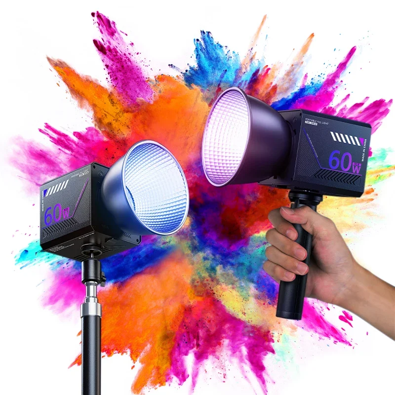 Torjim Rgb Photography Video Lighting - RGB Video Light แบบพกพา LED สตูดิโอถ่ายภาพ