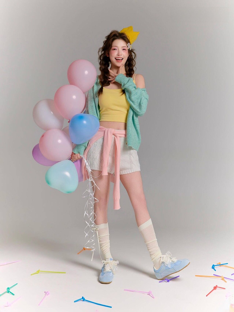Photography Lighting Style - ชุดถ่ายภาพบุคคลสไตล์สาวหวานเกาหลี ปี 2026 รุ่นใหม่ ซีรีส์ครีมมี่ สำหรับวัยรุ่น