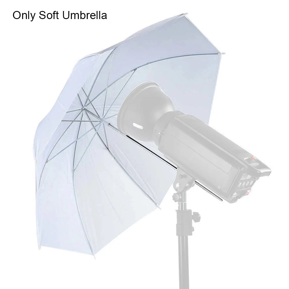 Photography Lighting Product - 20 นิ้วสตูดิโอถ่ายภาพแสงแฟลชโปร่งแสงสีขาวถ่ายภาพ Daylight Reflector ร่มนุ่มพับได้สําหรับการถ่ายภาพ