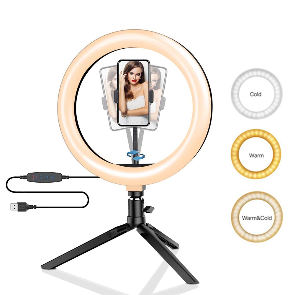 Photography Lighting Product - 26 ซม.10 นิ้ว LED แหวน Selfie