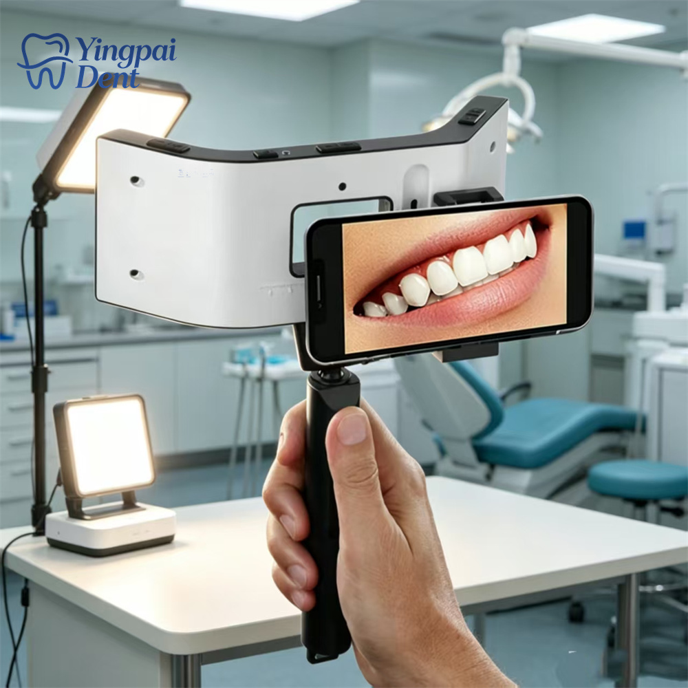 Photography Lighting Accessories - ไฟถ่ายภาพทางทันตกรรมสำหรับโทรศัพท์มือถือ พร้อมบลูทูธ สำหรับถ่ายภาพช่องปากสำหรับทันตแพทย์ อุปกรณ์เสริมสำหรับการถ่ายภาพฟันปลอมสำหรับทันตแพทย์