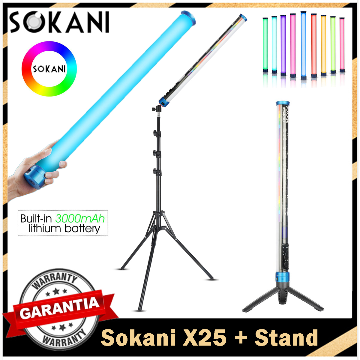 Torjim Rgb Photography Video Lighting - Sokani X25 RGB LED Video Light