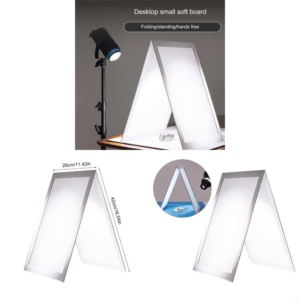 Photography Using Lighting - J1HD พับ Reflector โต๊ะกระดาษแข็ง Soft Light
