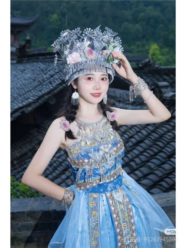 Photography Lighting Style - ภาพถ่ายการเดินทางและภาพบุคคลแนวครอบครัวโทนสีฟ้าอ่อนใหม่ ที่โดดเด่นด้วยชุดพื้นเมือง