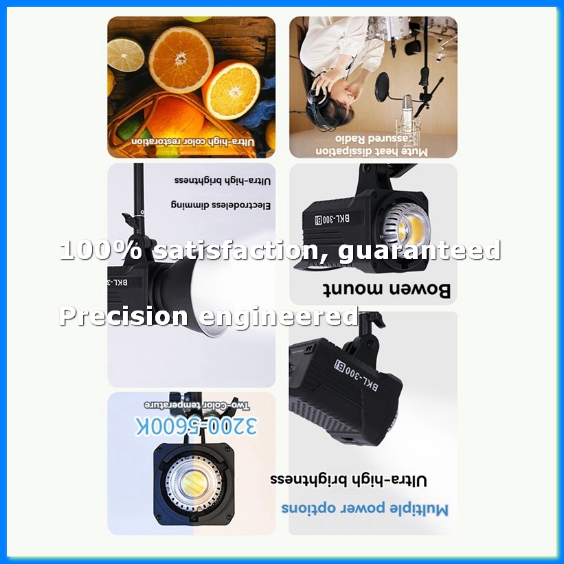 Photography Lighting Accessories - ไฟวิดีโอ LED แบบไบ 300W, ไฟ LED