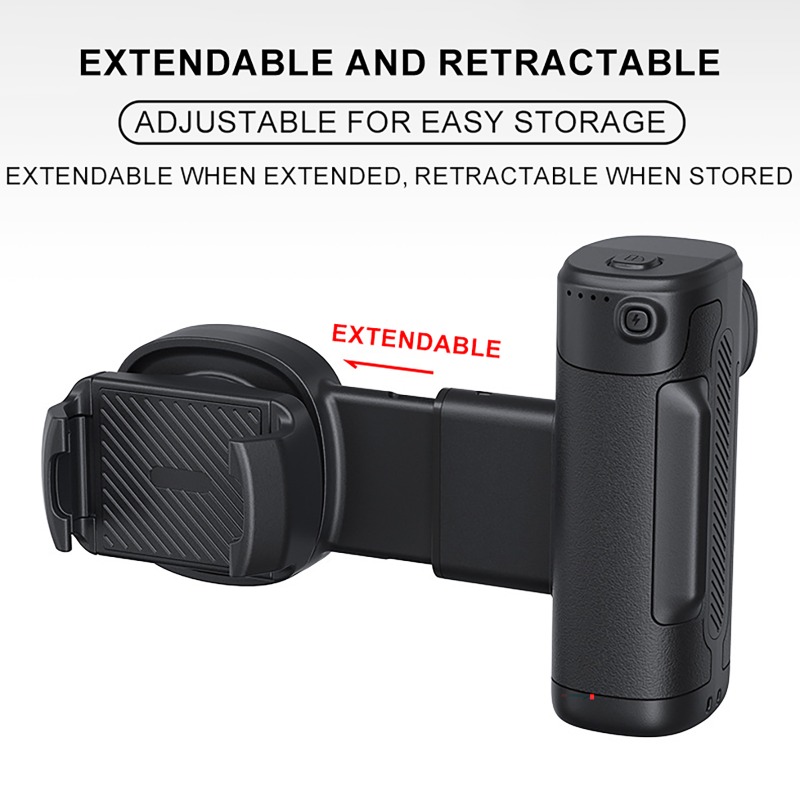 Photography Lighting Portable - ไฟเสริมโทรศัพท์มือถือแบบพกพา พร้อมที่จับ ใช้เป็นอุปกรณ์ช่วยถ่ายภาพมือถือ พร้อมไฟเซลฟี่ LED บลูทูธ