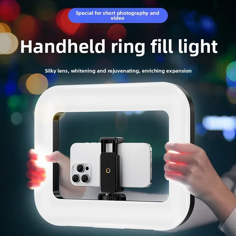 Photography Lighting System - ไฟวงแหวน LED พกพาแบบมือถือ รุ่นใหม่ สำหรับกรงกระต่าย ไฟถ่ายภาพ