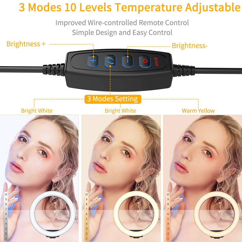 ไฟวงแหวนเซลฟี่ขนาด 16/26/33 ซม - Photography Lighting Product บทวิจารณ์และราคา