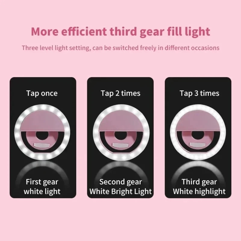 ไฟเซลฟี่แบบวงแหวน LED 1-4 ชิ้น - Photography Lighting Set Up บทวิจารณ์และราคา