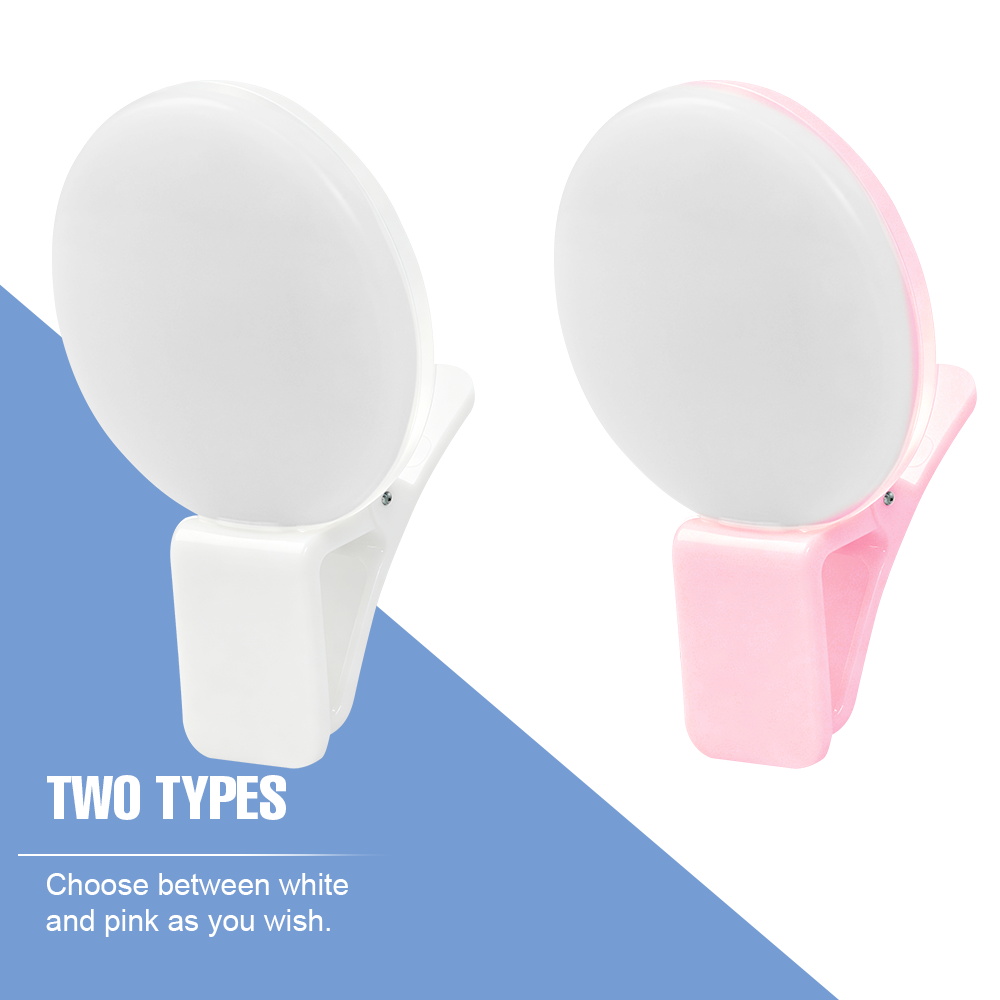 ไฟเซลฟี่แบบหนีบพกพา ปรับความสว - Photography Lighting Portable บทวิจารณ์และราคา