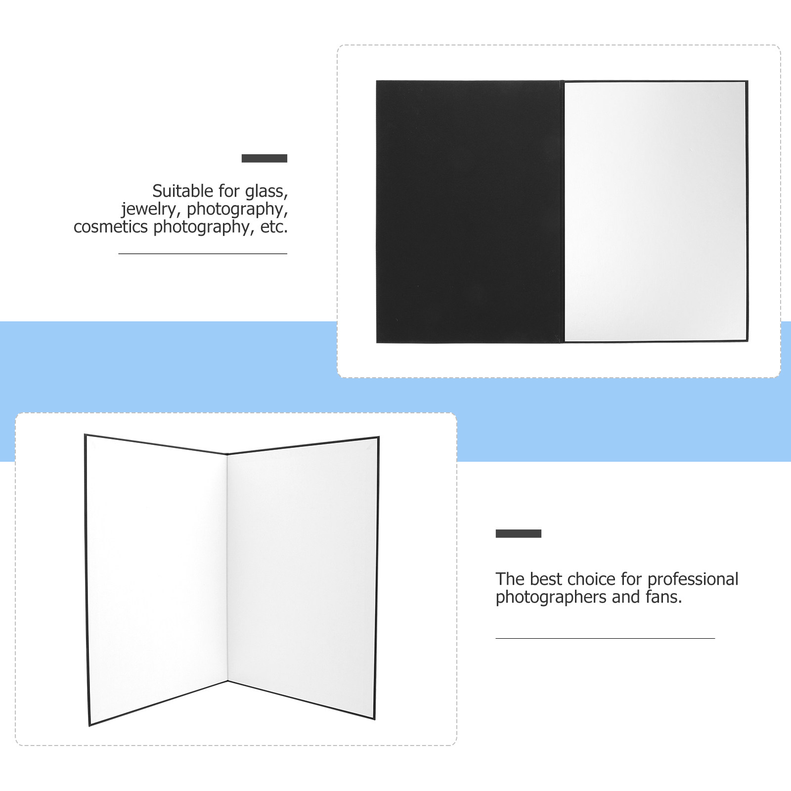 แผ่นสะท้อนแสงแบบพับได้ขนาด A4  - Photography Lighting Product บทวิจารณ์และราคา