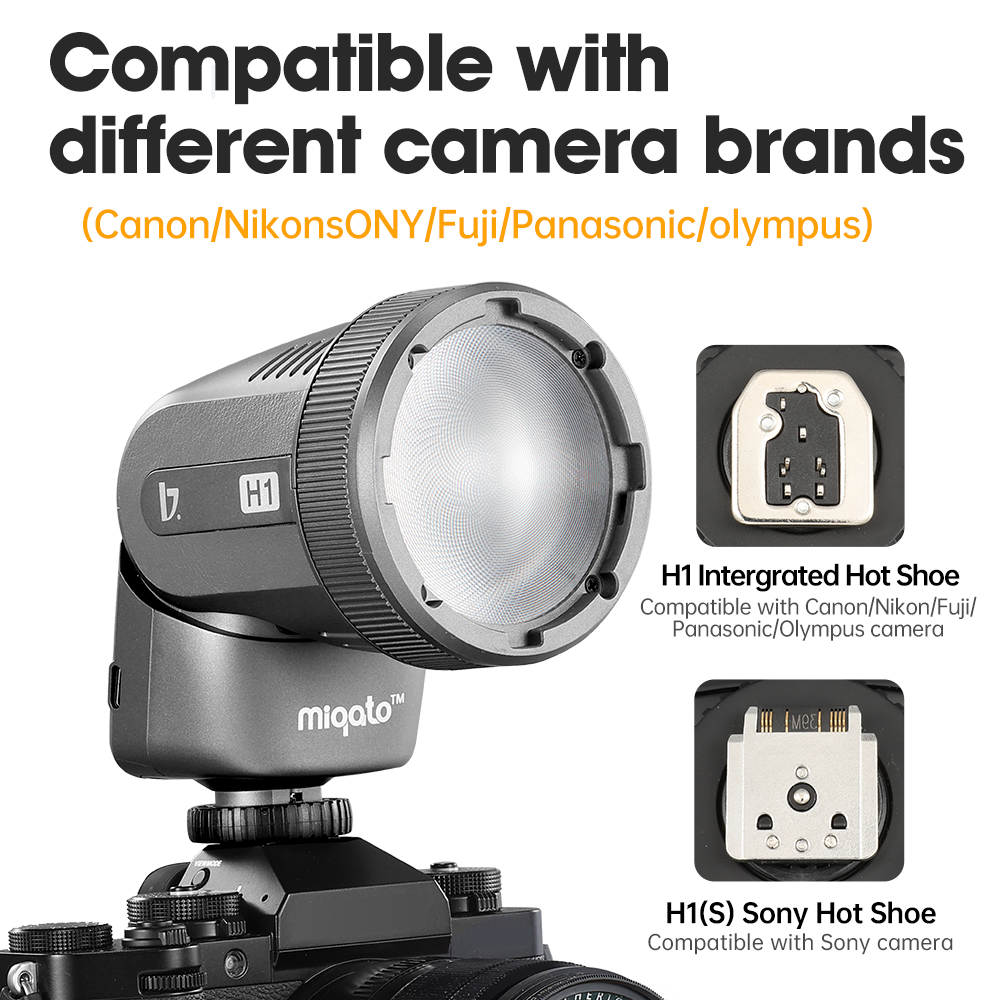 แฟลชกล้อง JINBEI H1 LED สำหรับ - Good Lighting In Photography บทวิจารณ์และราคา