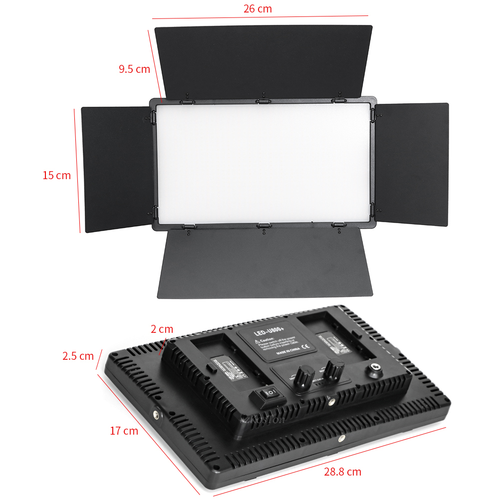 ไฟ LED สำหรับสตูดิโอถ่ายภาพ U8 - Photography Lighting System บทวิจารณ์และราคา