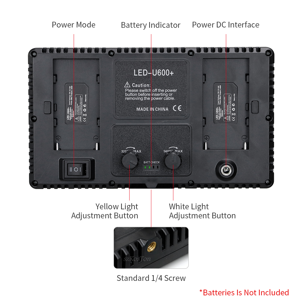 ไฟ LED สำหรับสตูดิโอถ่ายภาพ U8 - Photography Lighting System บทวิจารณ์และราคา
