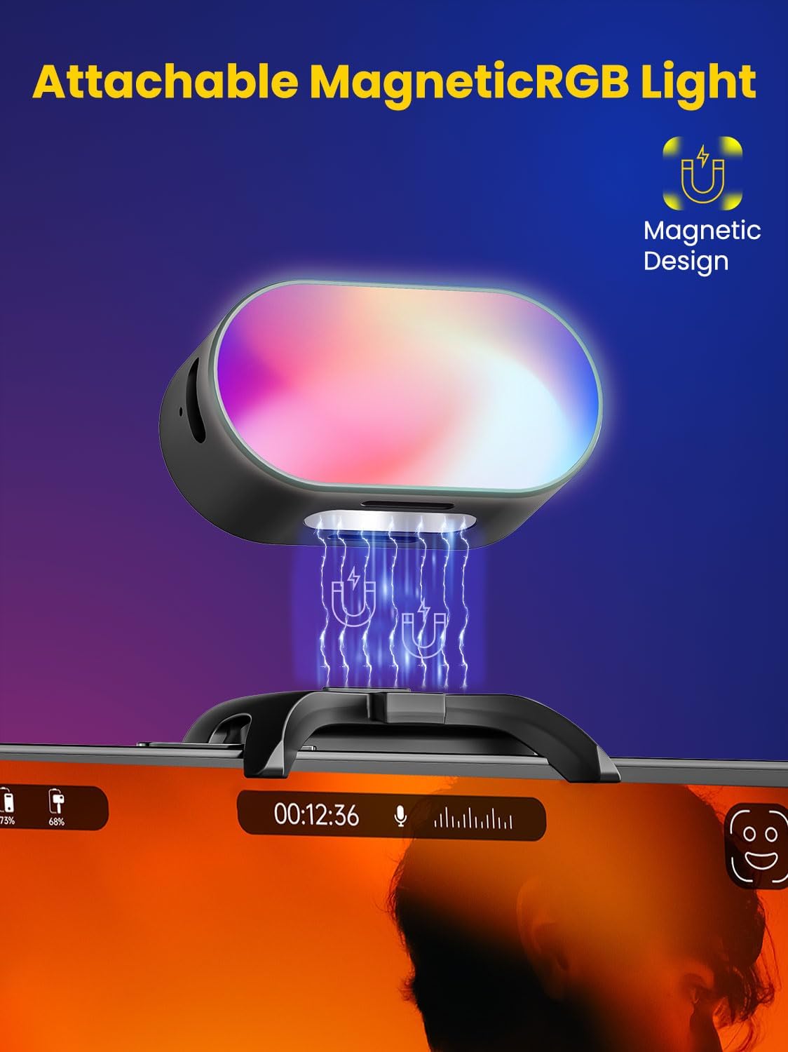 AOCHUAN Mini RGBแม่เหล็กเติมแส - Photography Lighting Product บทวิจารณ์และราคา