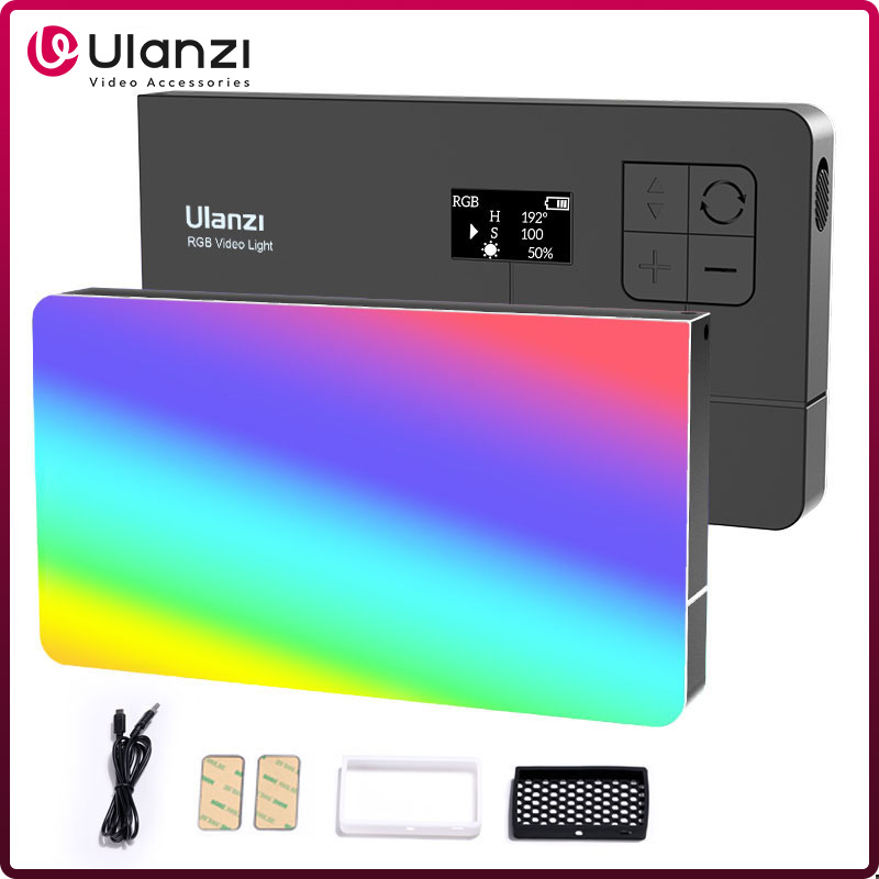 Ulanzi LT002ไฟ LED แฟลชวิดีโอพ - Torjim Rgb Photography Video Lighting บทวิจารณ์และราคา