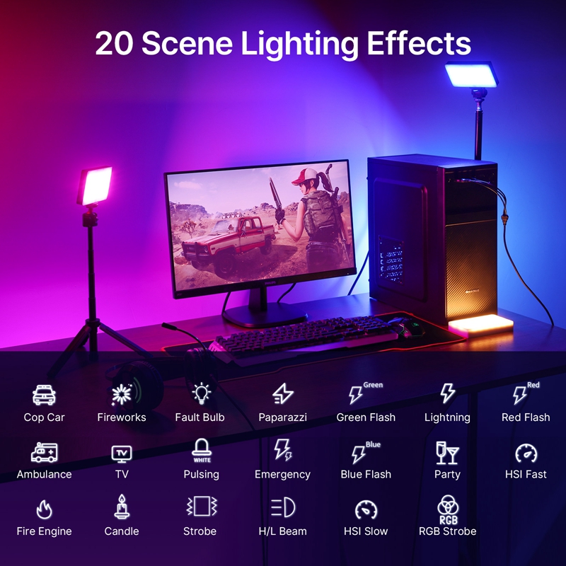 Ulanzi LT002ไฟ LED แฟลชวิดีโอพ - Torjim Rgb Photography Video Lighting บทวิจารณ์และราคา