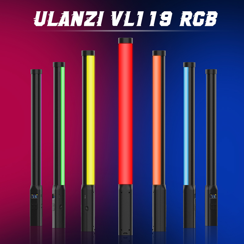 Ulanzi VL119 มือถือ RGB สีสัน  - Torjim Rgb Photography Video Lighting บทวิจารณ์และราคา