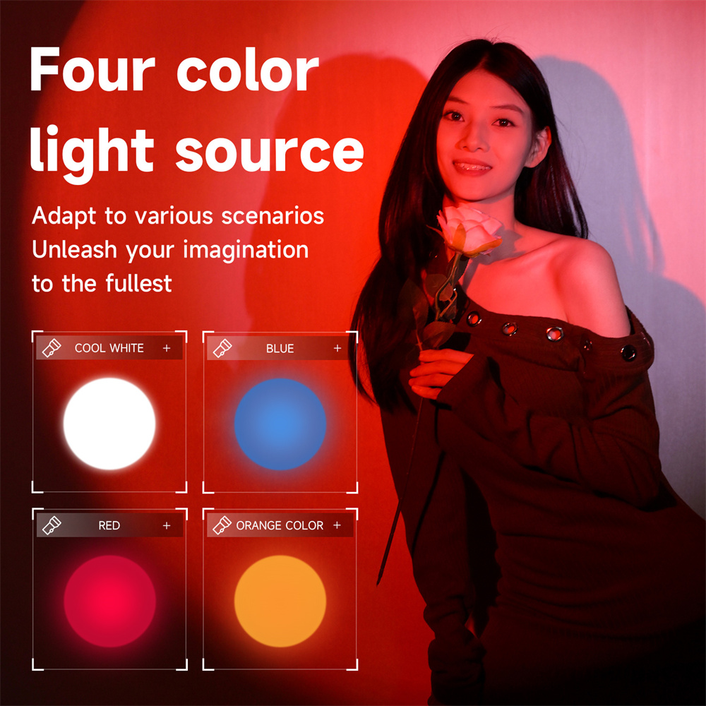 ไฟฉายถ่ายภาพแบบใหม่ 4 สี RGB L - Photography Lighting System บทวิจารณ์และราคา