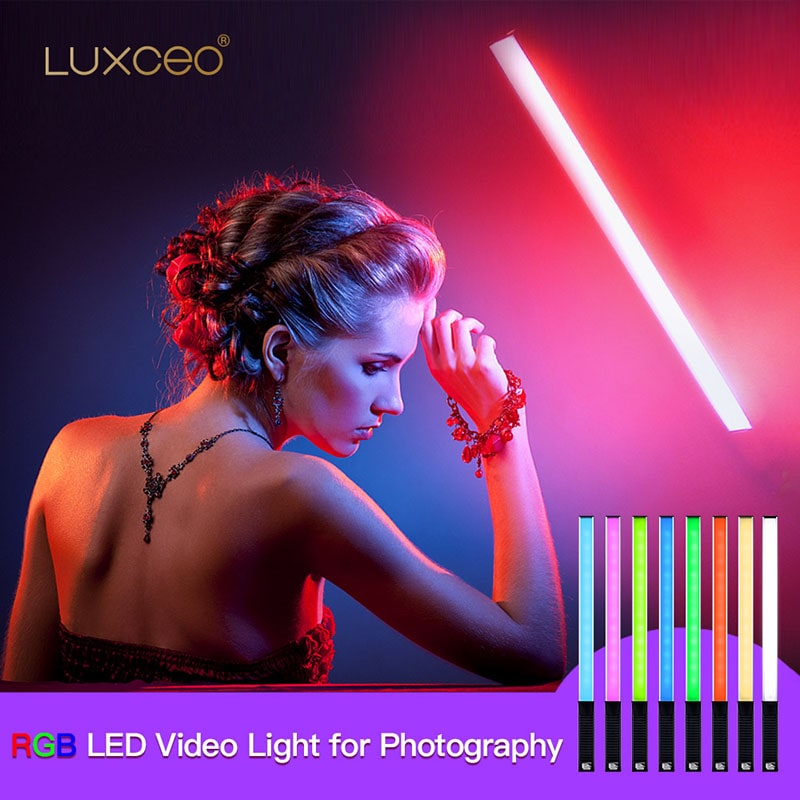 LUXCEO Q508A มือถือ RGB วิดีโอ - Torjim Rgb Photography Video Lighting บทวิจารณ์และราคา