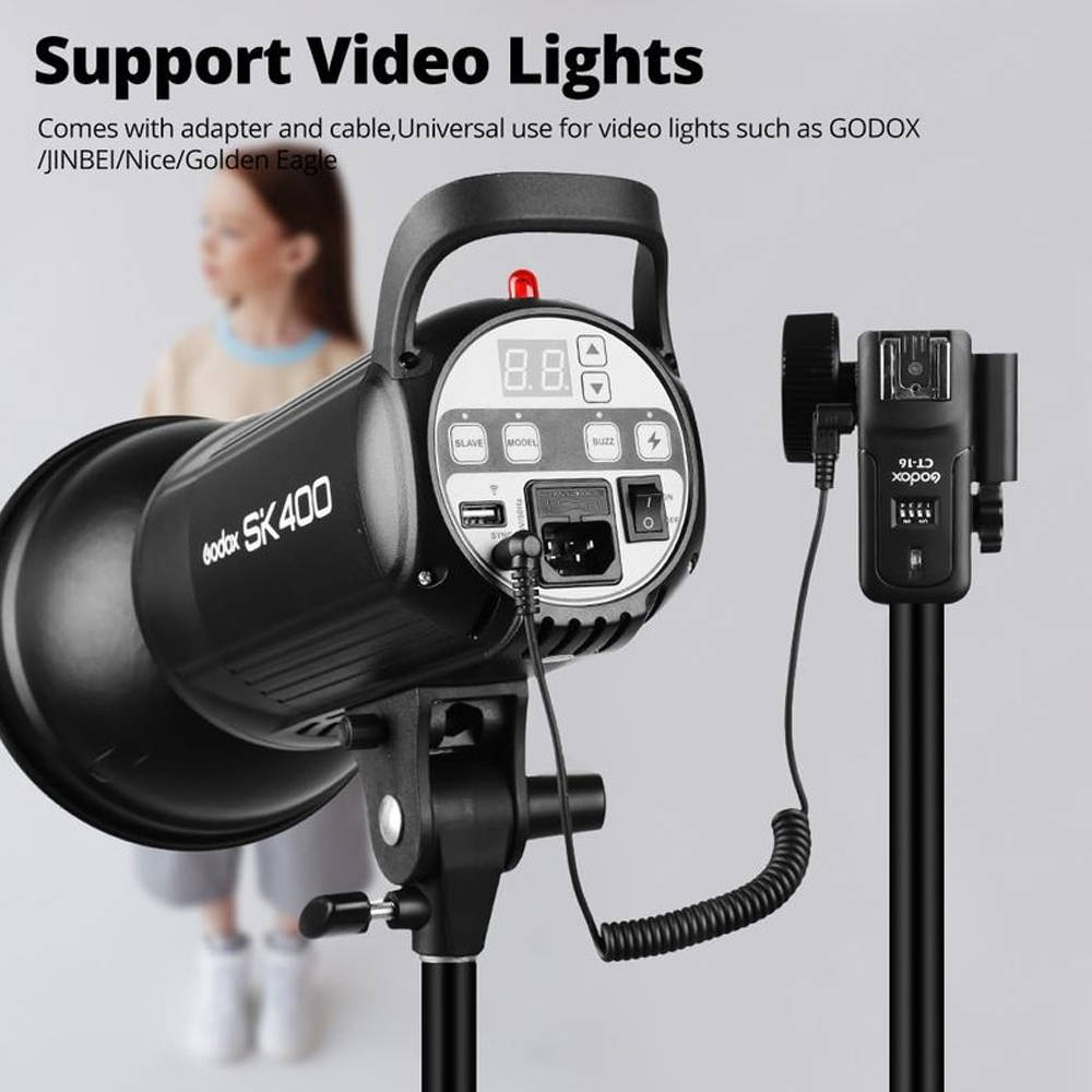 ชุดทริกเกอร์แฟลชไร้สาย Godox C - Trigger Receiver Set บทวิจารณ์และราคา