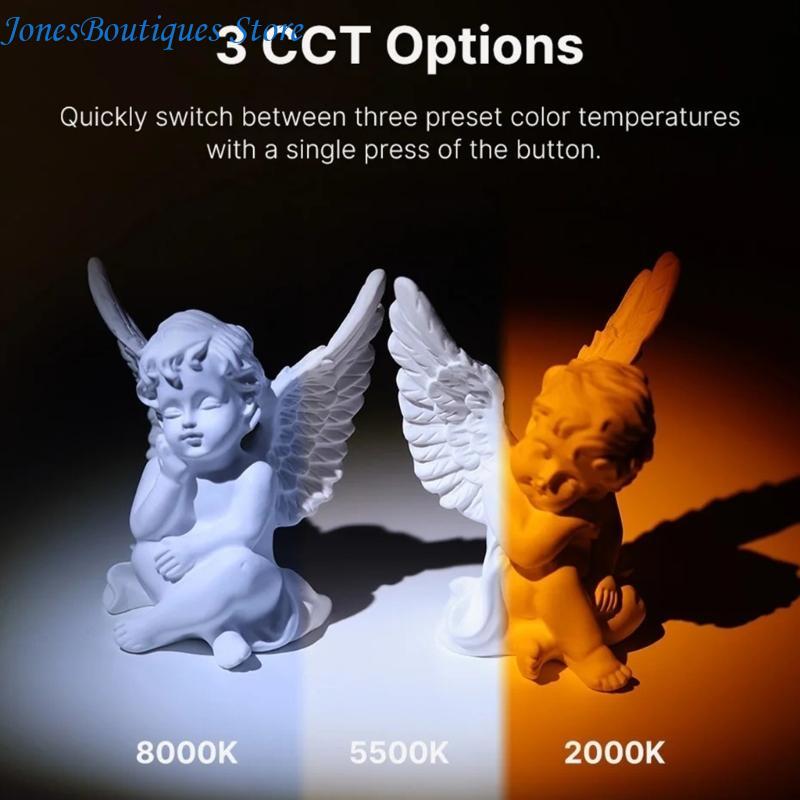 LM07 วิดีโอไฟฉายไฟฉายปรับอุณหภ - Photography Using Lighting บทวิจารณ์และราคา