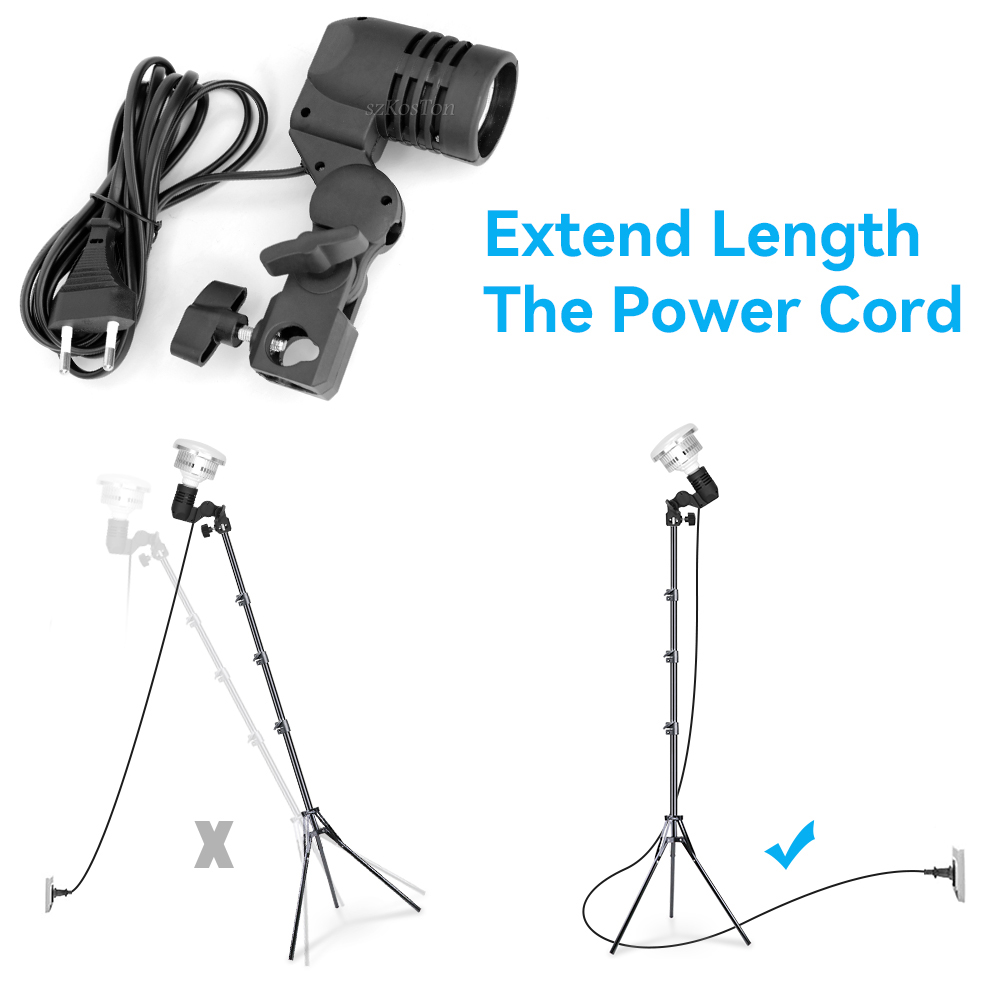 2ชิ้น/1ชิ้น E27เดี่ยวที่ตั้งหล - Photography Lightning บทวิจารณ์และราคา