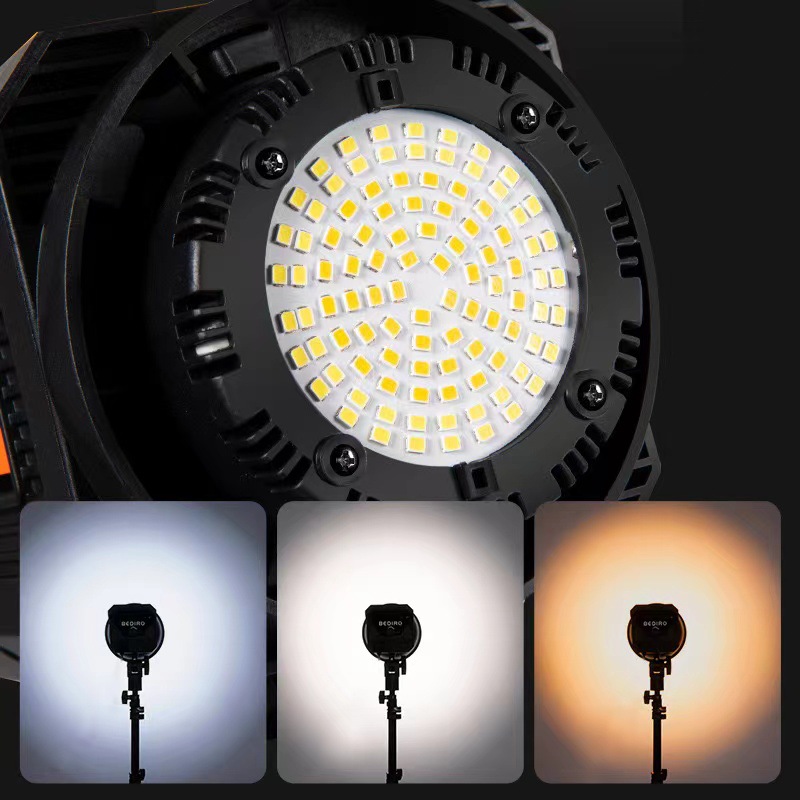300W โคมไฟดวงอาทิตย์ LED Video - Photography Lighting System บทวิจารณ์และราคา