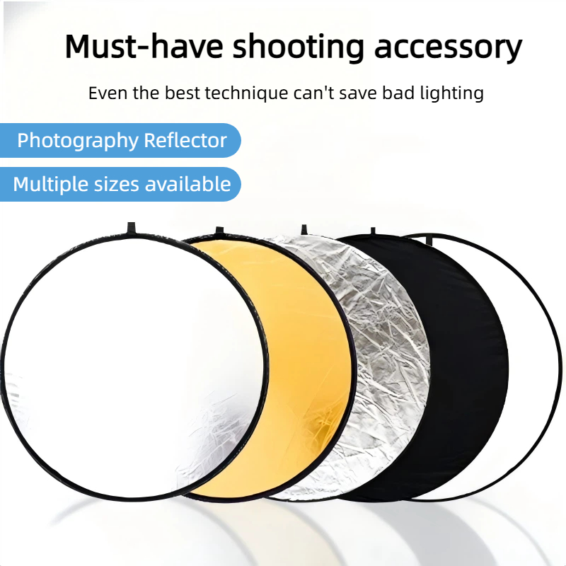 แผ่นสะท้อนแสงแบบพกพา 2-in-1 สอ - Photography Lighting For Portraits บทวิจารณ์และราคา