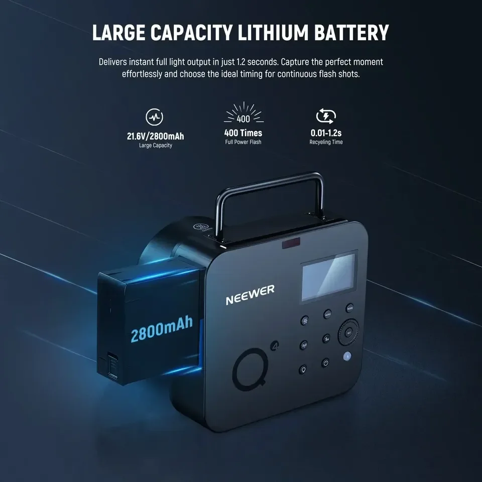 แฟลช 2026 Q4 400Ws 2.4G TTL โห - Photography Using Lighting บทวิจารณ์และราคา