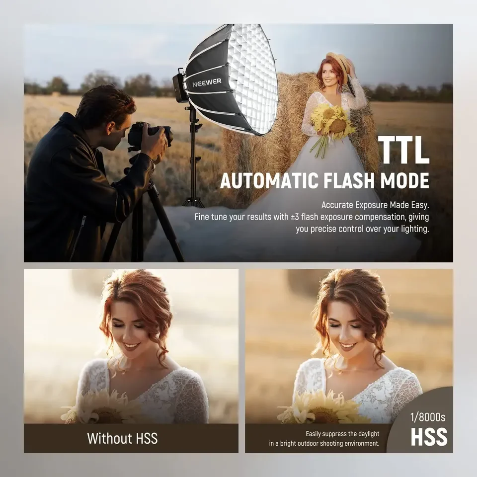 แฟลช 2026 Q4 400Ws 2.4G TTL โห - Photography Using Lighting บทวิจารณ์และราคา