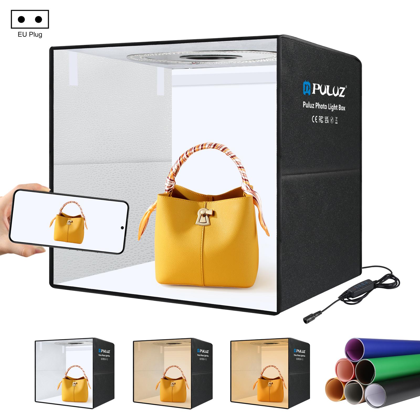 PULUZ กล่องถ่ายภาพแบบพับได้ขนา - Photography Lighting Backdrop บทวิจารณ์และราคา