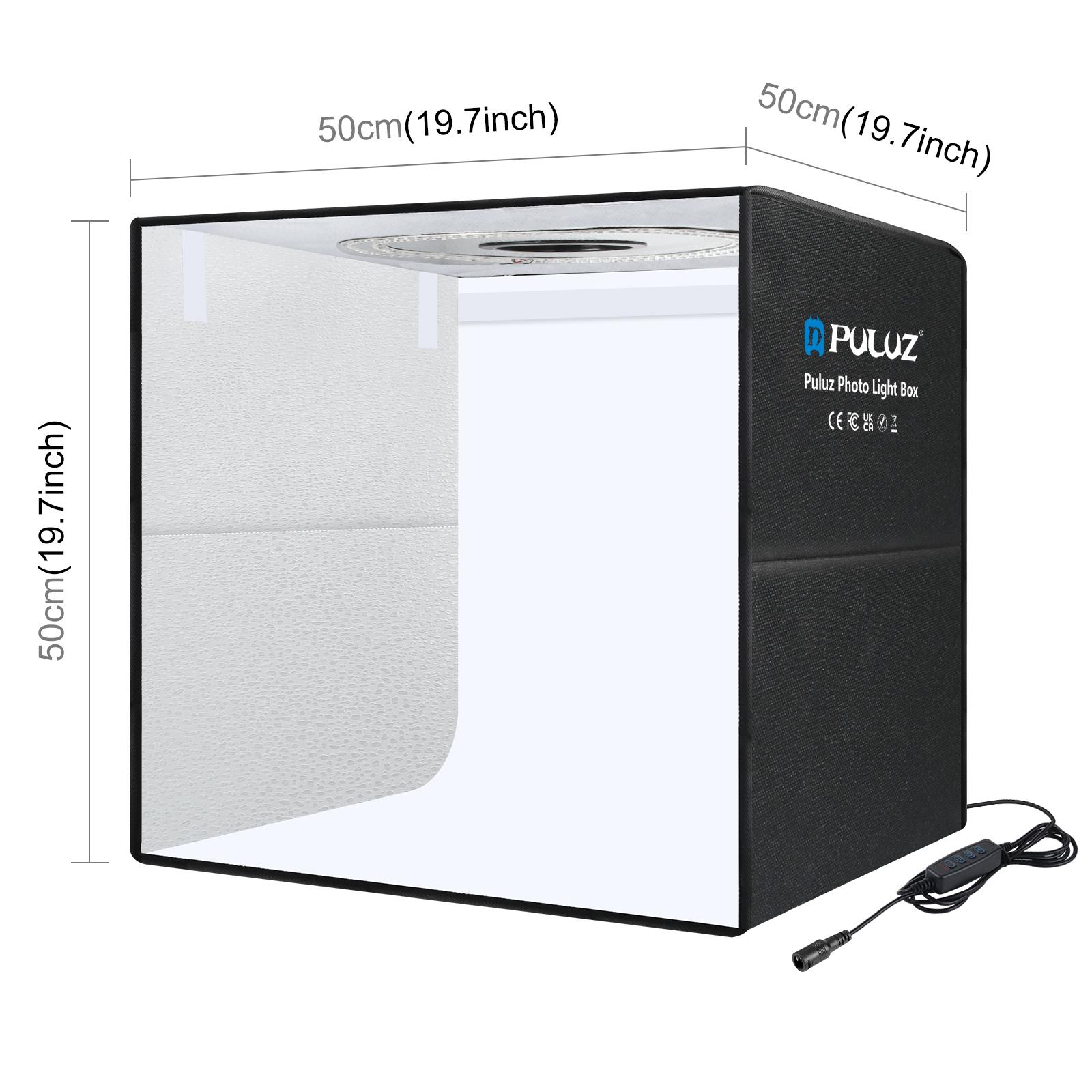 PULUZ กล่องถ่ายภาพแบบพับได้ขนา - Photography Lighting Backdrop บทวิจารณ์และราคา
