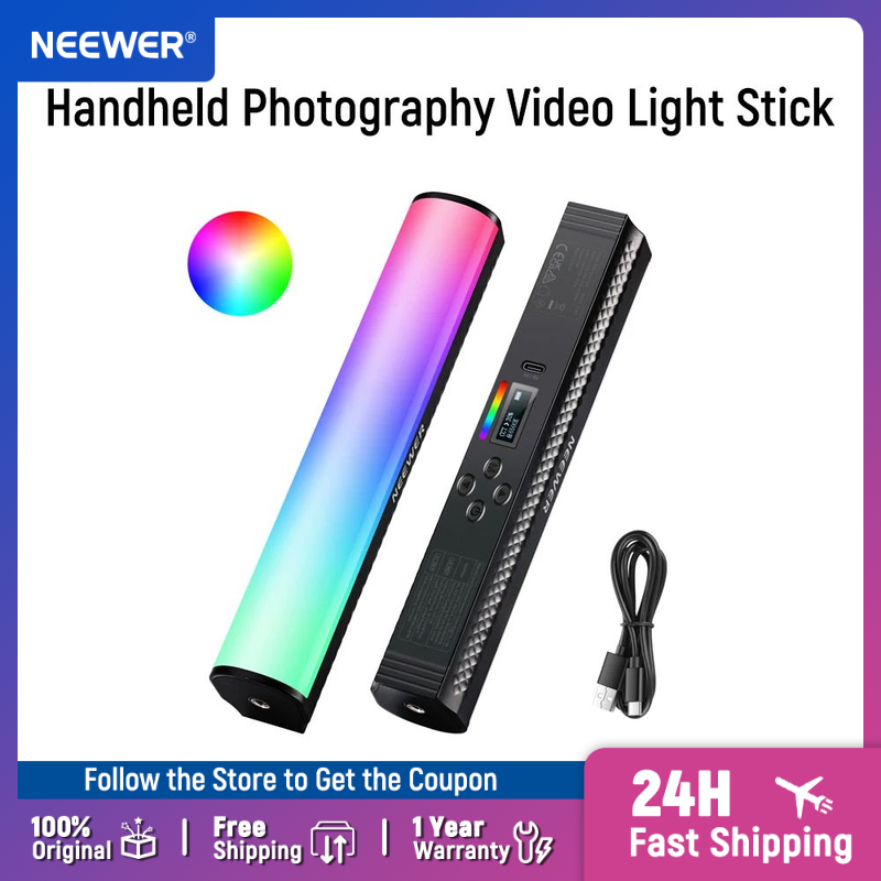 NEEWER RGB Light Wand พร้อม AP - Torjim Rgb Photography Video Lighting บทวิจารณ์และราคา