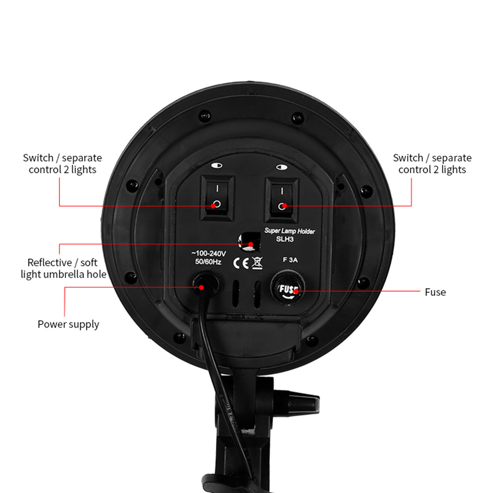 E27 ฐานสี่โคมไฟหลอดไฟใช้สำหรับ - Photography Using Lighting บทวิจารณ์และราคา