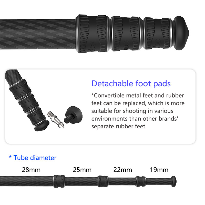 ขาตั้งกล้องคาร์บอนไฟเบอร์แบบมื - Photography Using Lighting บทวิจารณ์และราคา