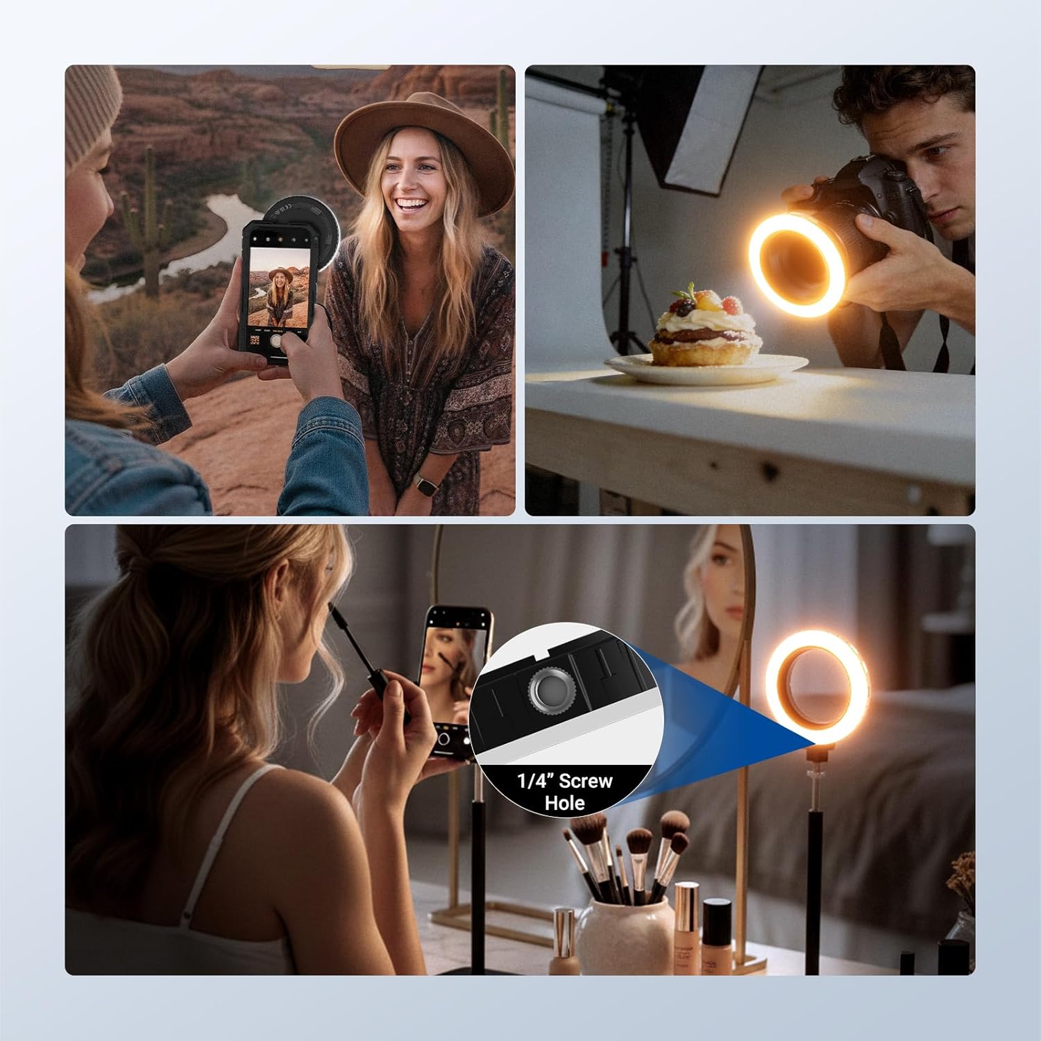 ไฟวงแหวน NEEWER Basics ขนาด 67 - Photography Lighting Set Up บทวิจารณ์และราคา