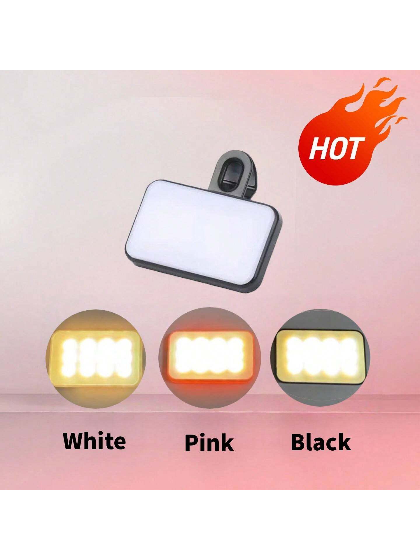 ไฟเซลฟี่แบบหนีบขนาดเล็ก ชาร์จไ - Photography Lighting Set Up บทวิจารณ์และราคา