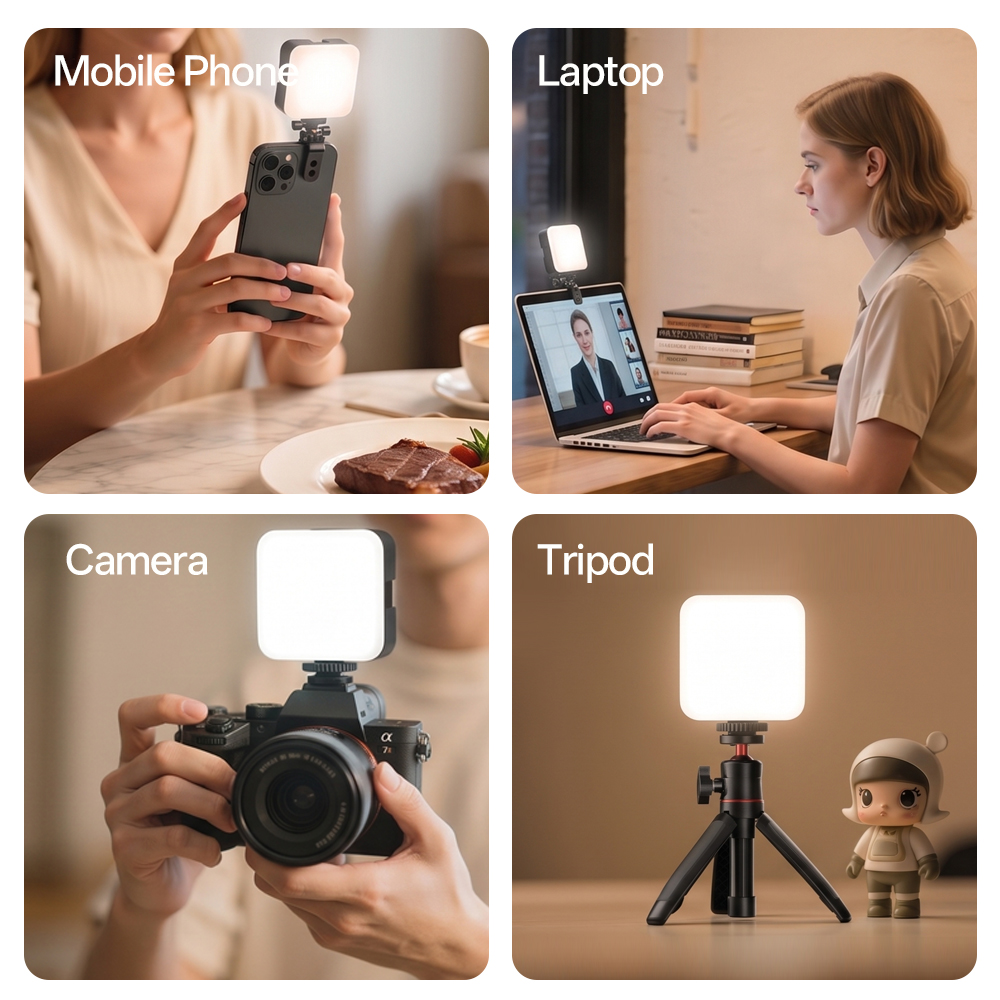 ไฟ LED พกพาขนาดเล็กแบบหนีบสำหร - Photography Lighting Product บทวิจารณ์และราคา