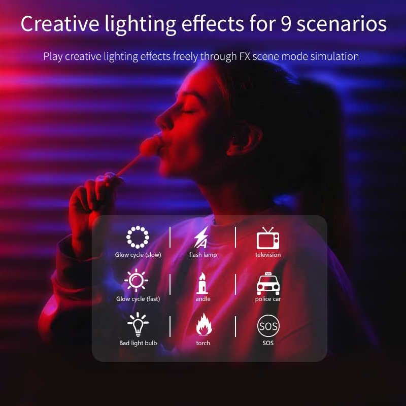 ไฟเติม RGB แบบพกพา ไฟ LED สำหร - Photography Lighting Product บทวิจารณ์และราคา