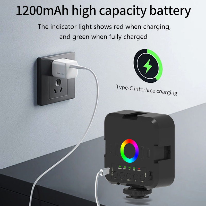 ไฟเติม RGB แบบพกพา ไฟ LED สำหร - Photography Lighting Product บทวิจารณ์และราคา