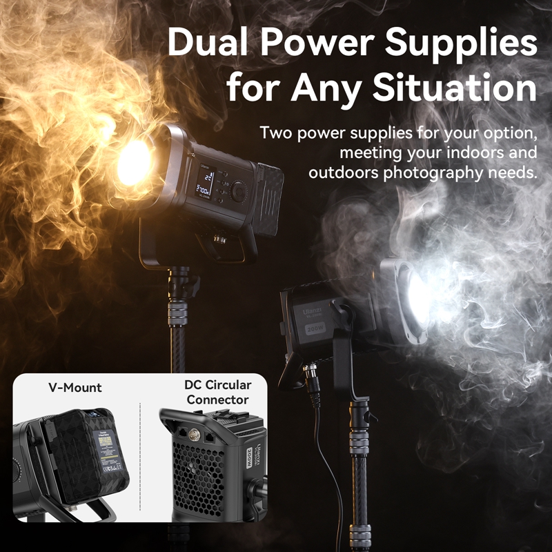 Ulanzi แฟลชวิดีโอ LED สองสี200 - Photography Lighting System บทวิจารณ์และราคา