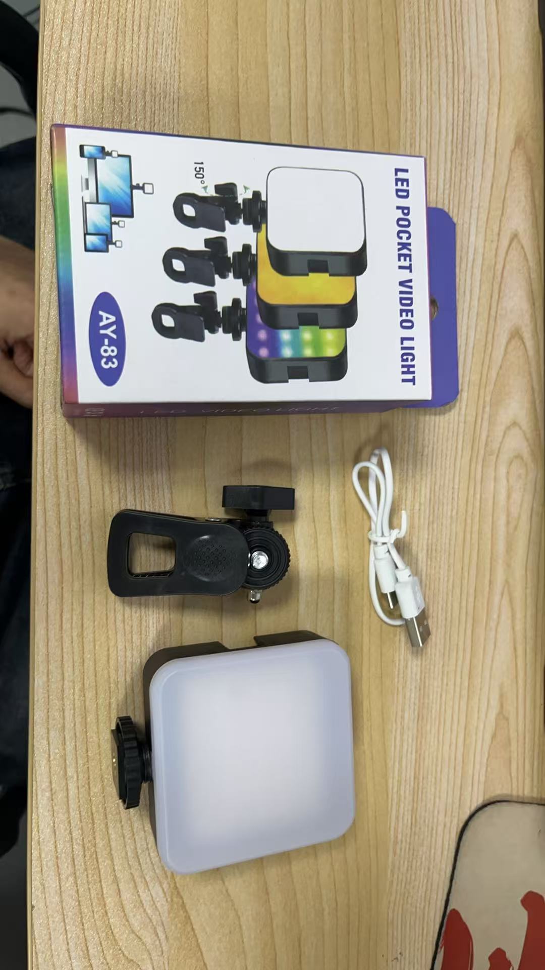 ไฟพกพา RGB สำหรับถ่ายภาพกลางแจ - Photography Lightning บทวิจารณ์และราคา