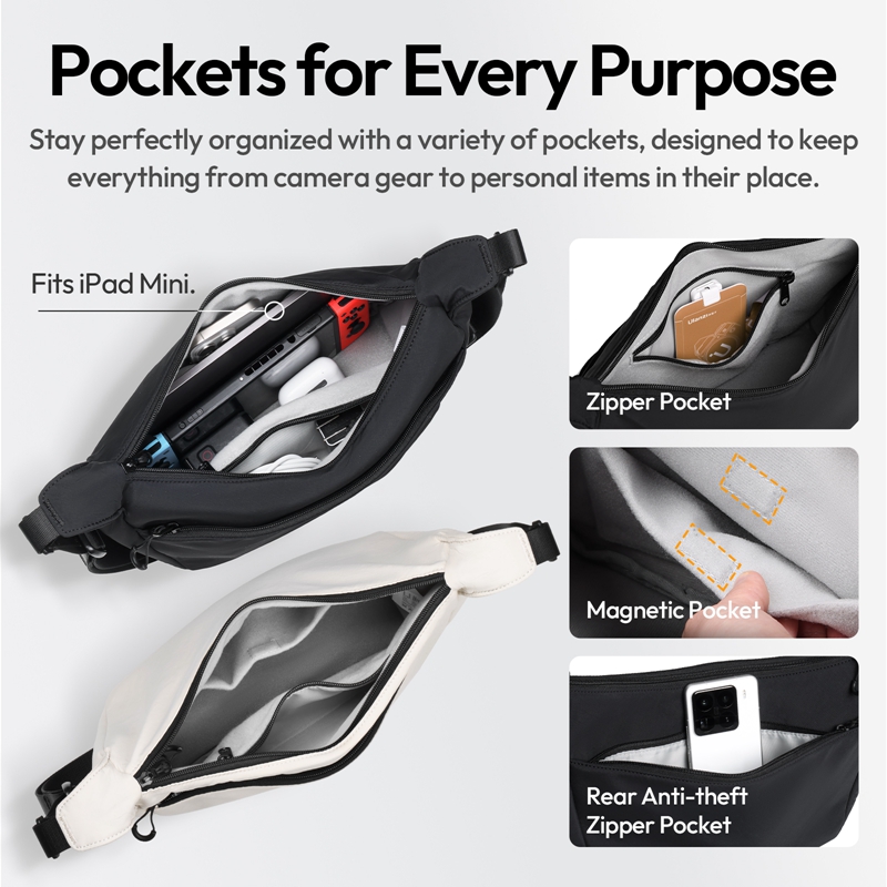 Ulanzi HMN1 Lunar Sling Bag กร - Photography Lighting Bag บทวิจารณ์และราคา